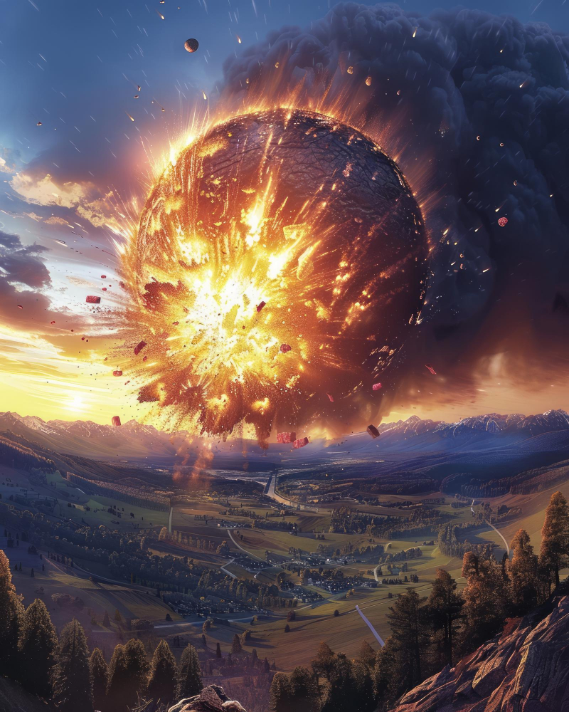 A Brief History of Cosmic Encounters and Human Fragility